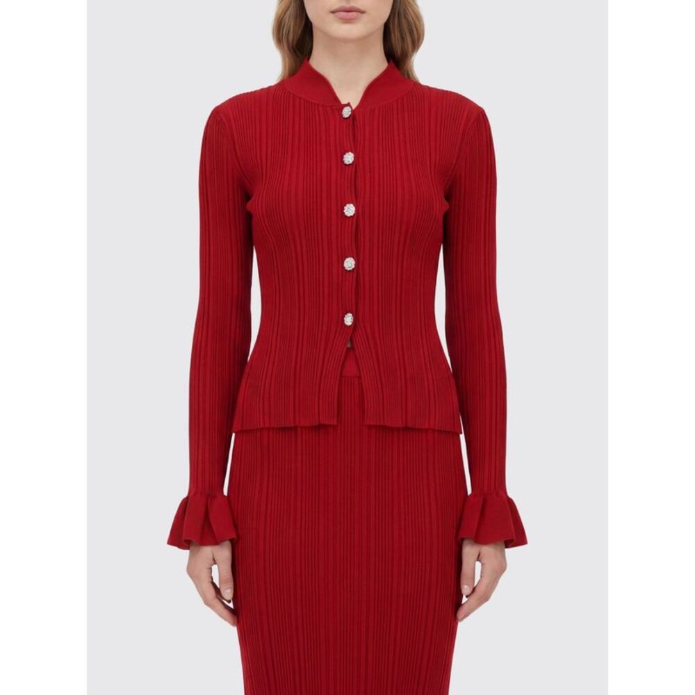 Self-Portrait Sweater Woman Red